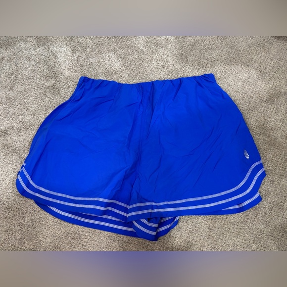 FREE PEOPLE MOVEMENT All Around Shorts BLUE XL Baggy 90's running shorts - Picture 2 of 10